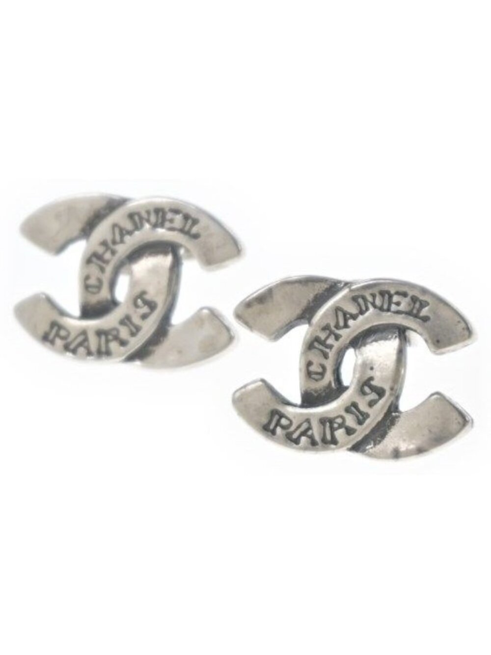 Chanel Earrings Silver